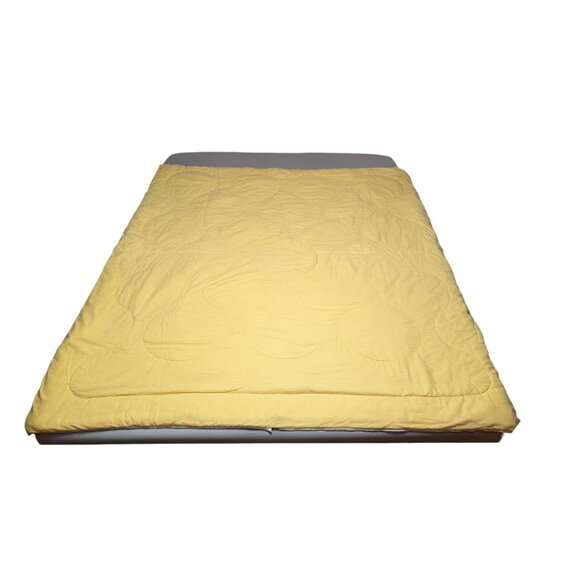 Vintage 60s 70s Sleeping Bag Flower Power Hippie Daisy Groovy Floral Reversible - Picture 4 of 7